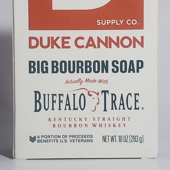 DUKE CANNON Big Bourbon Soap w. Buffalo Trace Kentucky Straight Bourbon Whiskey - Picture 2 of 9